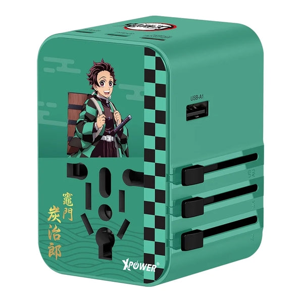 XPower x 鬼滅之刃 TA45B 45W 6輸出 PD3.0/PPS旅行充電器
