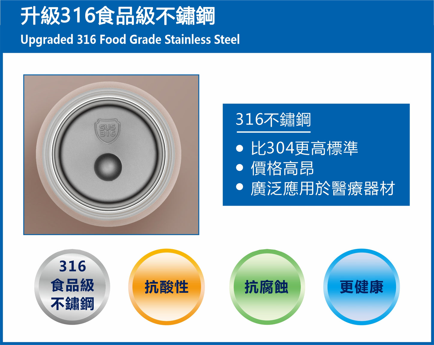 HOME@dd 日式316不鏽鋼真空保溫杯 (300ml)-(免費送貨/自取)