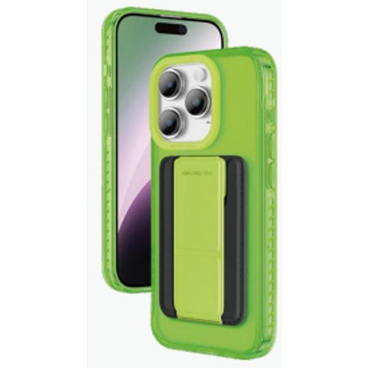 AMAZINGTHING Titan Pro Neon Mag Wallet Drop Proof Case for iPhone 15 Pro series