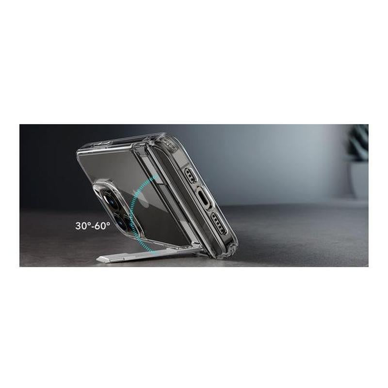 ESR Boost Kickstand Case for iPhone 15 Pro series - Clear