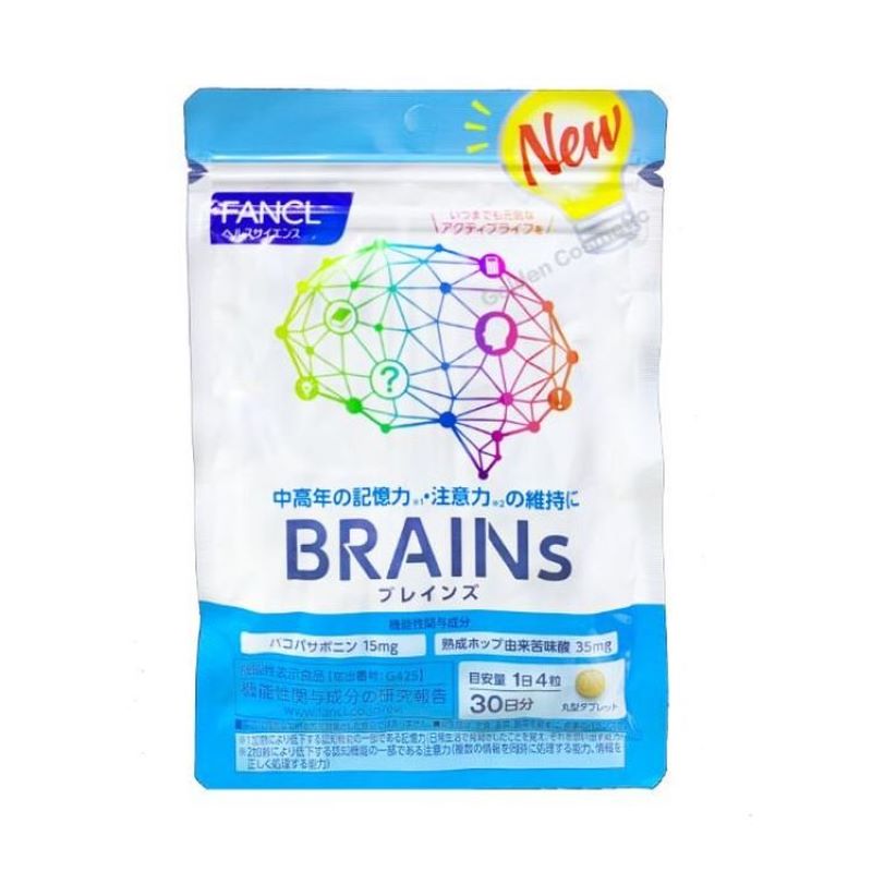 FANCL - BRAINs大腦健康營養素30日份 120粒 (平行進口)