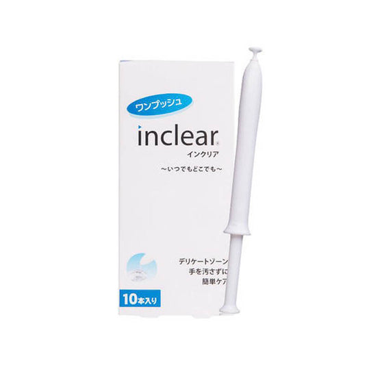 inclear - 女性乳酸菌護理清潔凝膠10支裝 (日本內銷版)