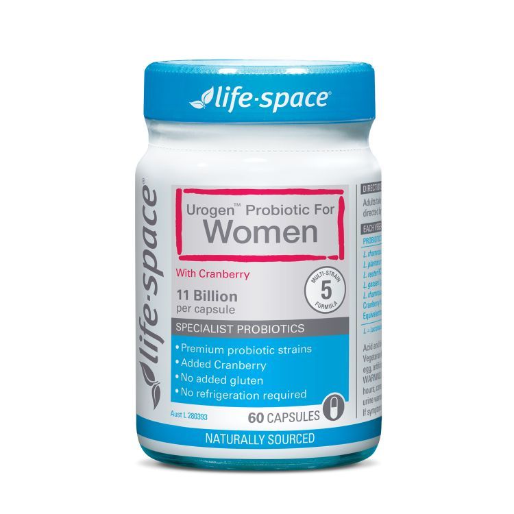 Life Space - 女性泌尿系統健康益生菌膠囊60粒