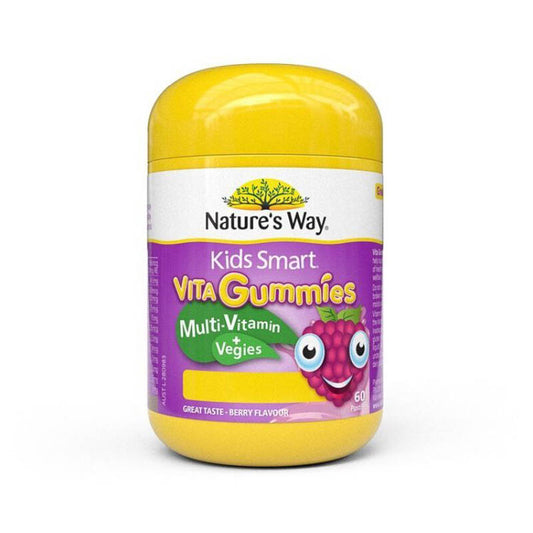 Nature's Way - 兒童多維素+蔬菜軟糖60粒 (平行進口)