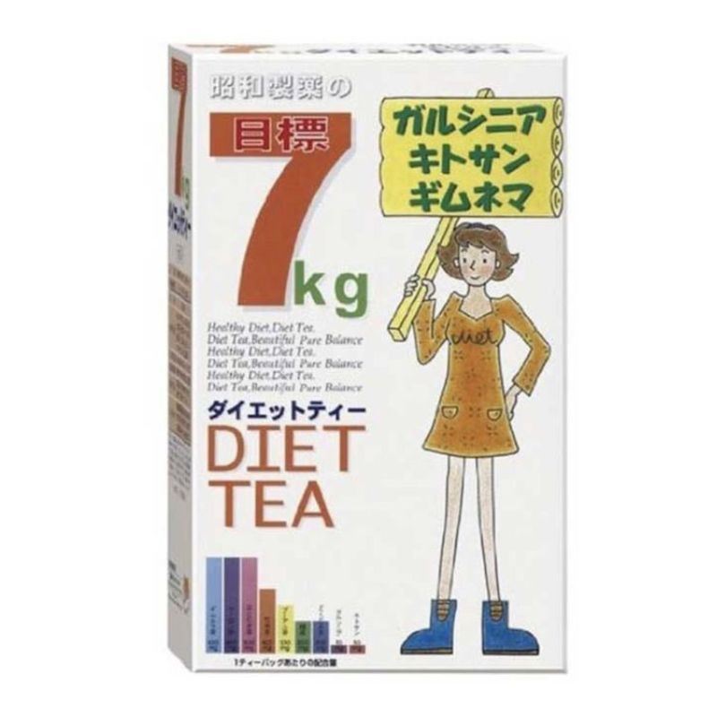 日本昭和製藥 - 目標七公斤瘦身輕盈減肥茶 3g x 30包